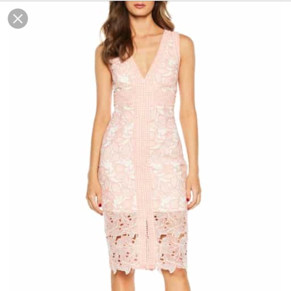 NWOT Bardot Heather Lace Dress Size S